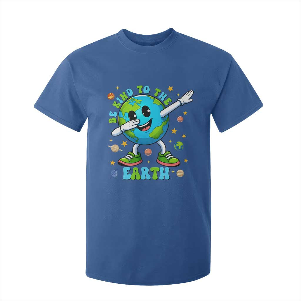 Be Kind To The Earth T Shirt For Kid Cute Environmental Awareness Earth Day