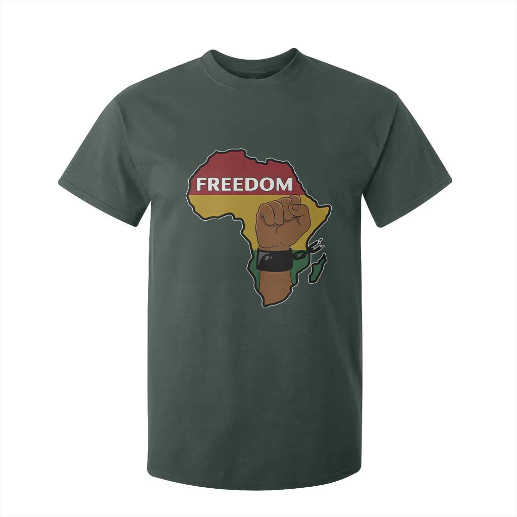 Africa Freedom Liberation Black Power T Shirt For Kid - African Pride