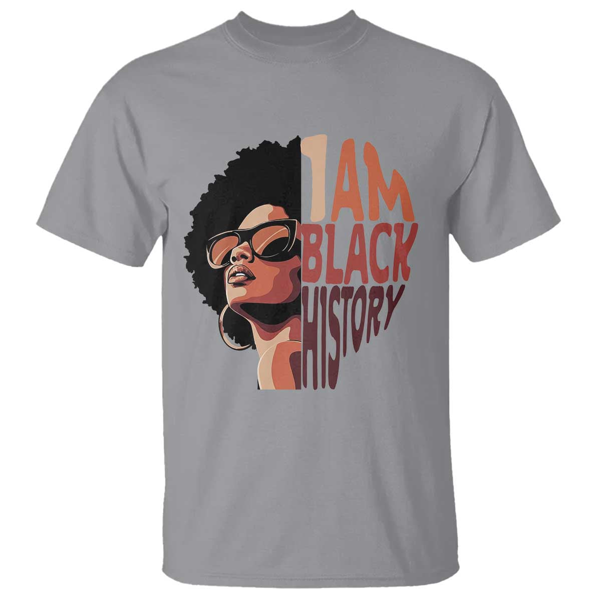 I Am Black History T Shirt African American Pride - African Pride