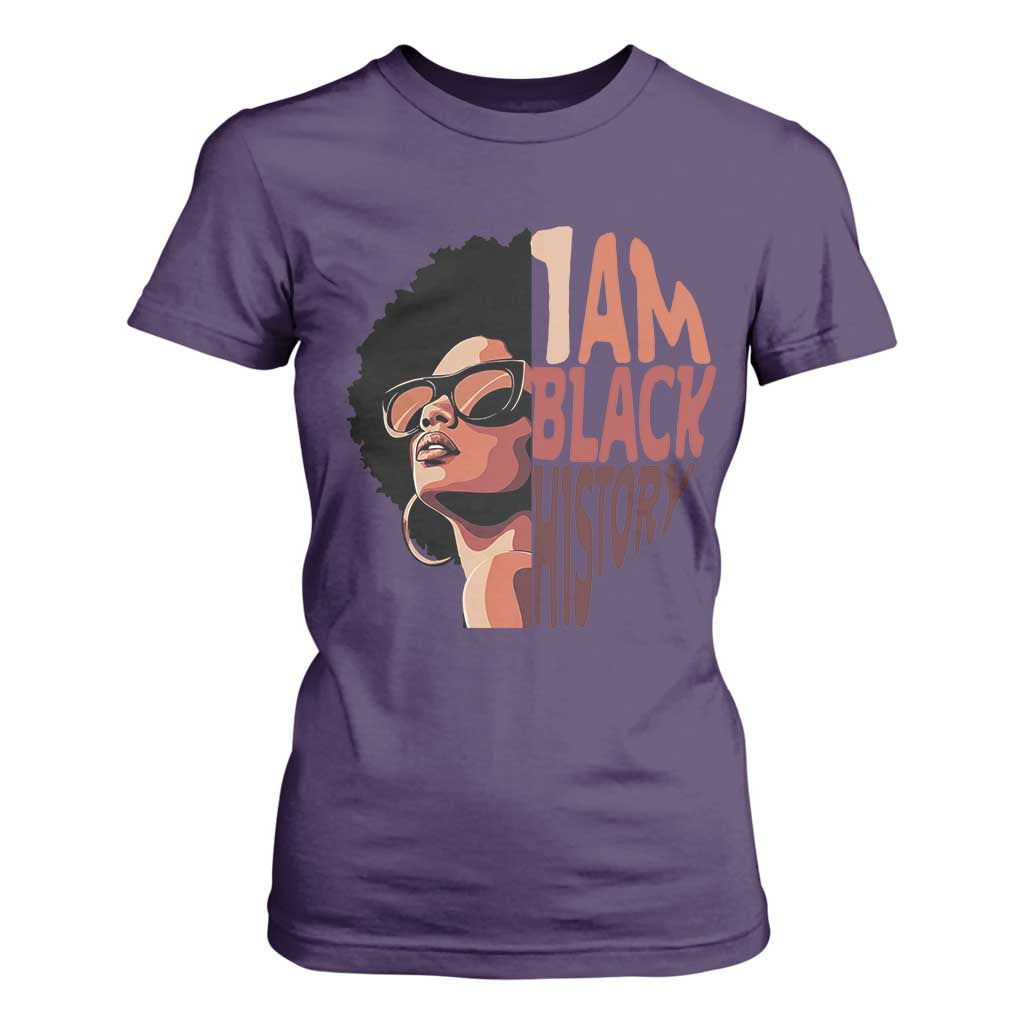 I Am Black History T Shirt For Women African American Pride - African Pride