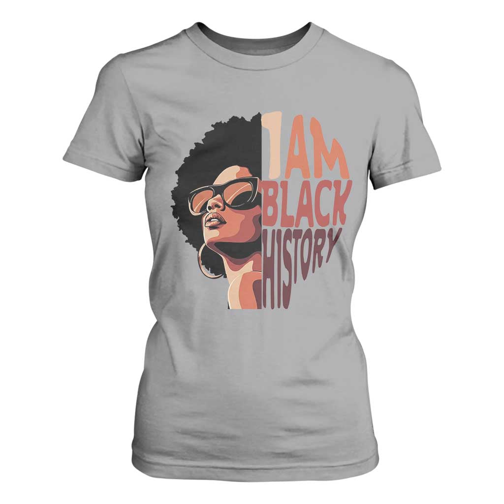 I Am Black History T Shirt For Women African American Pride - African Pride