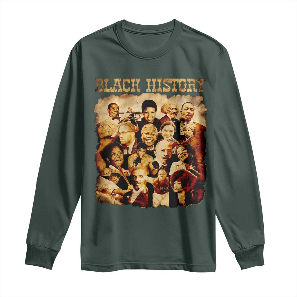 Black History Month Long Sleeve Shirt African American Pride - African Pride