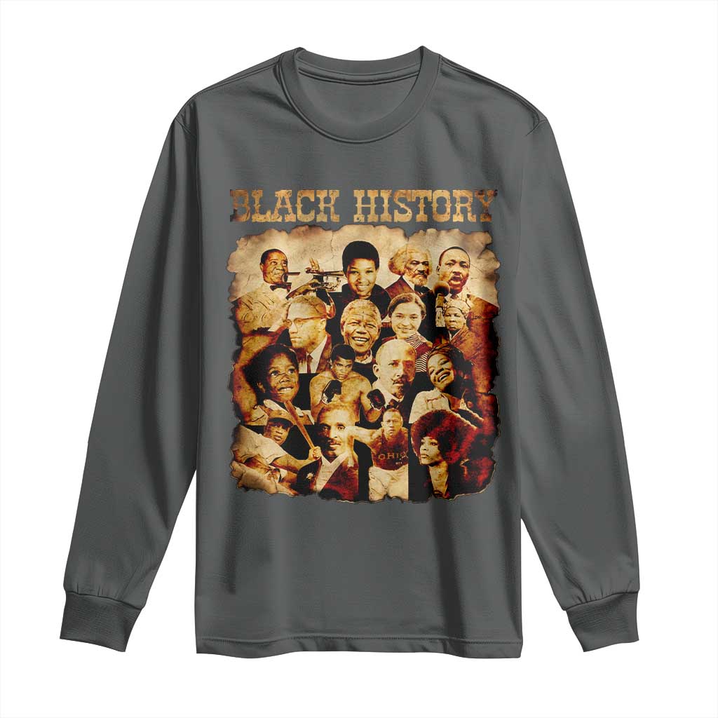 Black History Month Long Sleeve Shirt African American Pride - African Pride