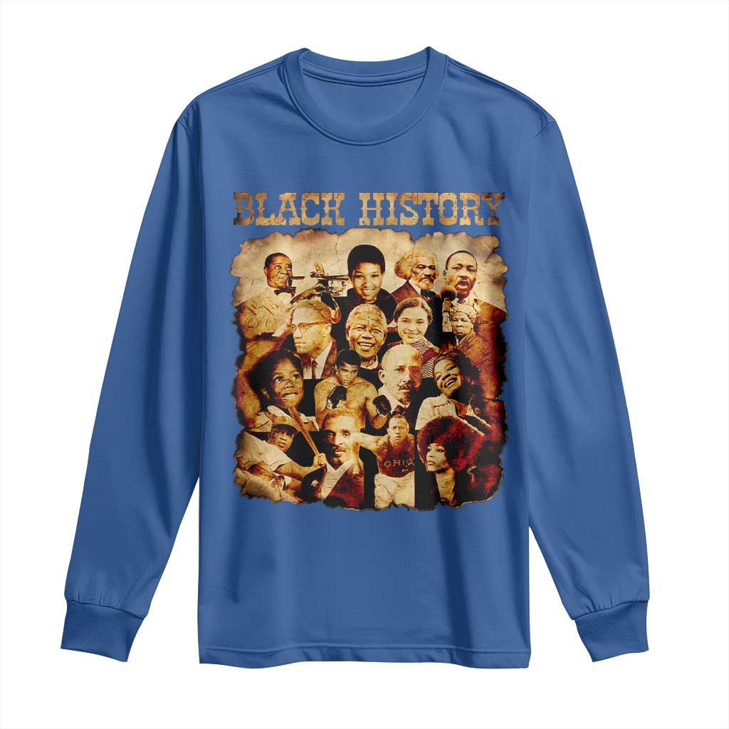 Black History Month Long Sleeve Shirt African American Pride - African Pride