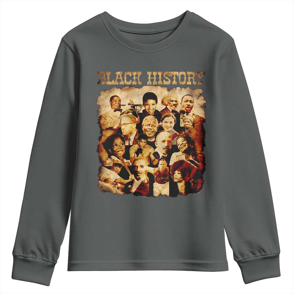 Black History Month Youth Sweatshirt African American Pride - African Pride