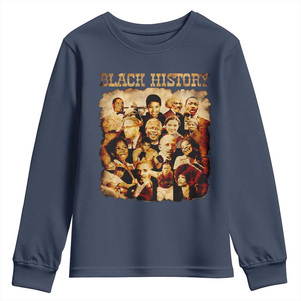 Black History Month Youth Sweatshirt African American Pride - African Pride