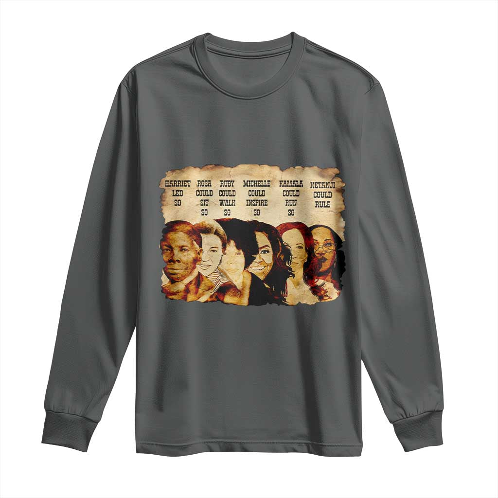 Black History Month Long Sleeve Shirt African American Women Pride - African Pride