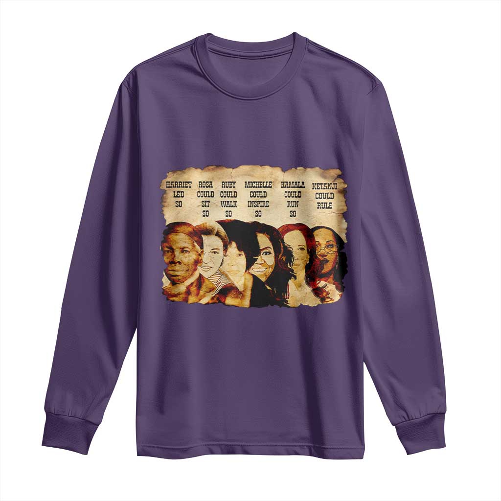 Black History Month Long Sleeve Shirt African American Women Pride - African Pride