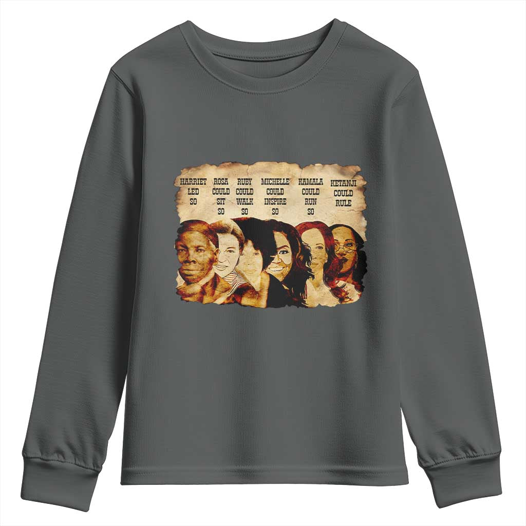Black History Month Youth Sweatshirt African American Women Pride - African Pride