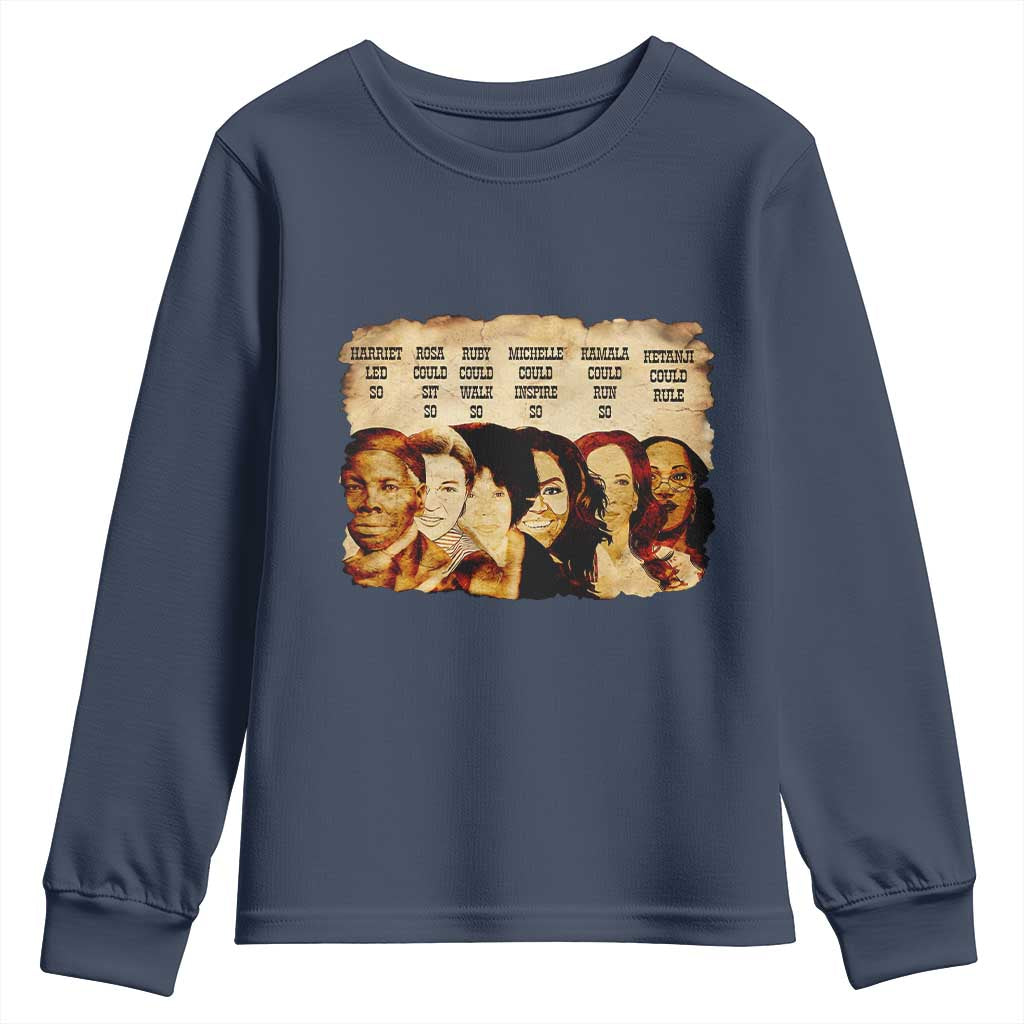 Black History Month Youth Sweatshirt African American Women Pride - African Pride