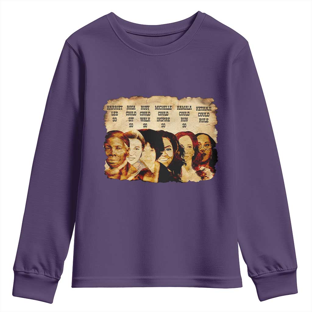 Black History Month Youth Sweatshirt African American Women Pride - African Pride