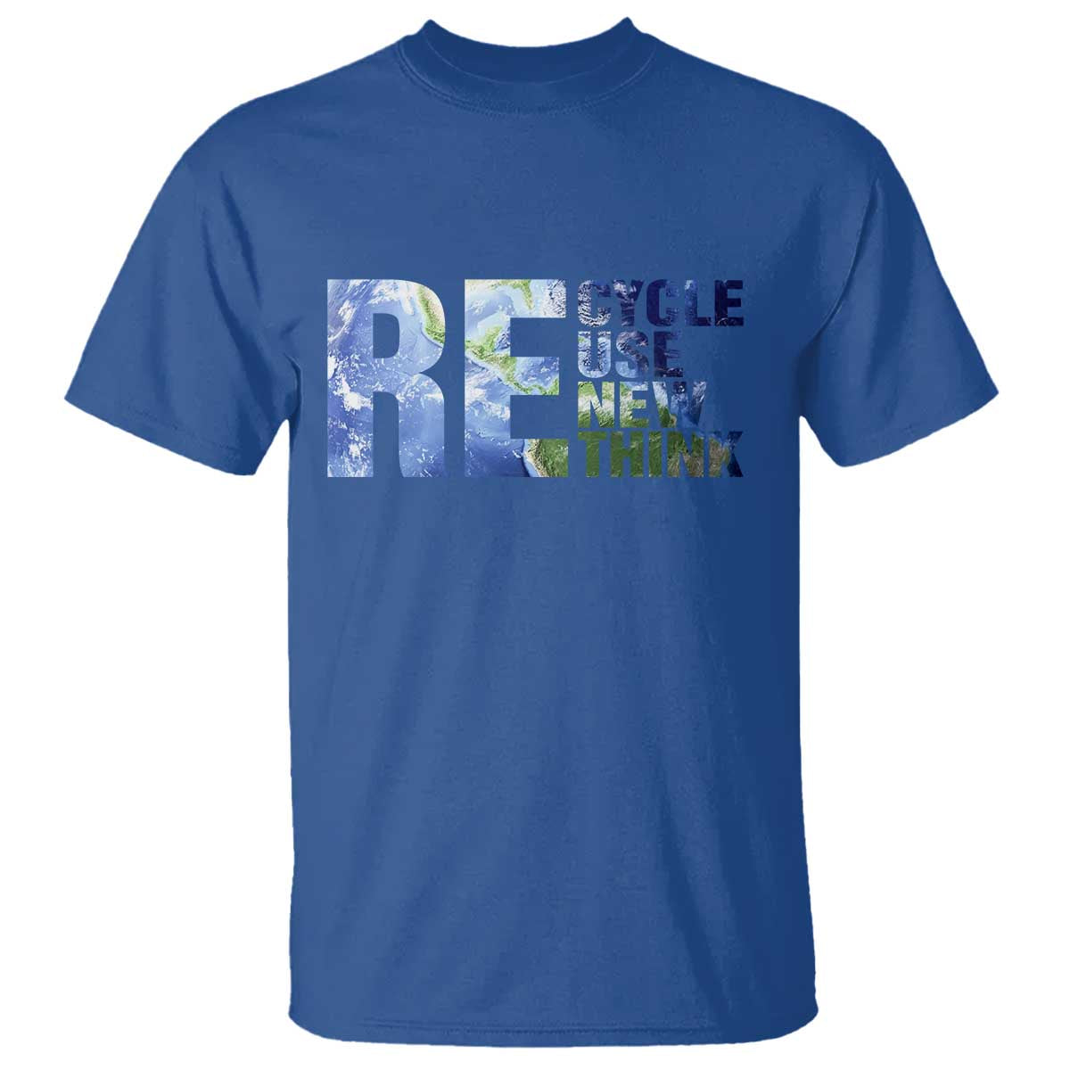 Earth Day T Shirt Recycle Reuse Renew Rethink