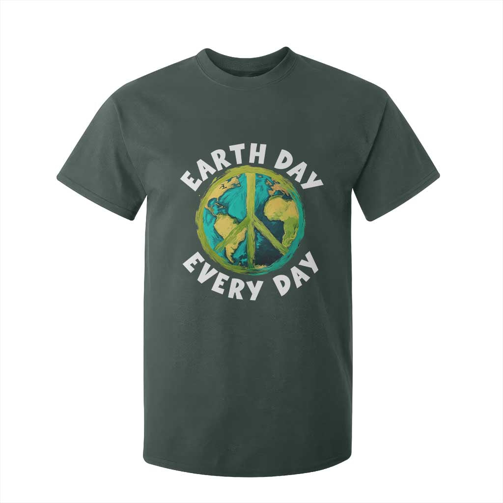 Earth Day Everyday T Shirt For Kid Peace Sign Nature Lover