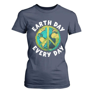Earth Day Everyday T Shirt For Women Peace Sign Nature Lover