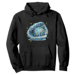 Earth Day Hoodie Funny Baseball Ice Cream Drip Glove Eco Friendly