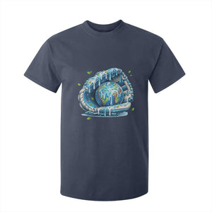 Earth Day T Shirt For Kid Funny Baseball Ice Cream Drip Glove Eco Friendly