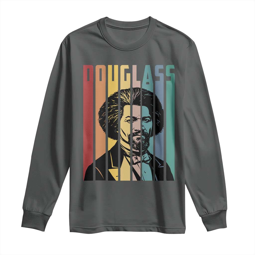 Frederick Douglass Long Sleeve Shirt American Black History - African Pride