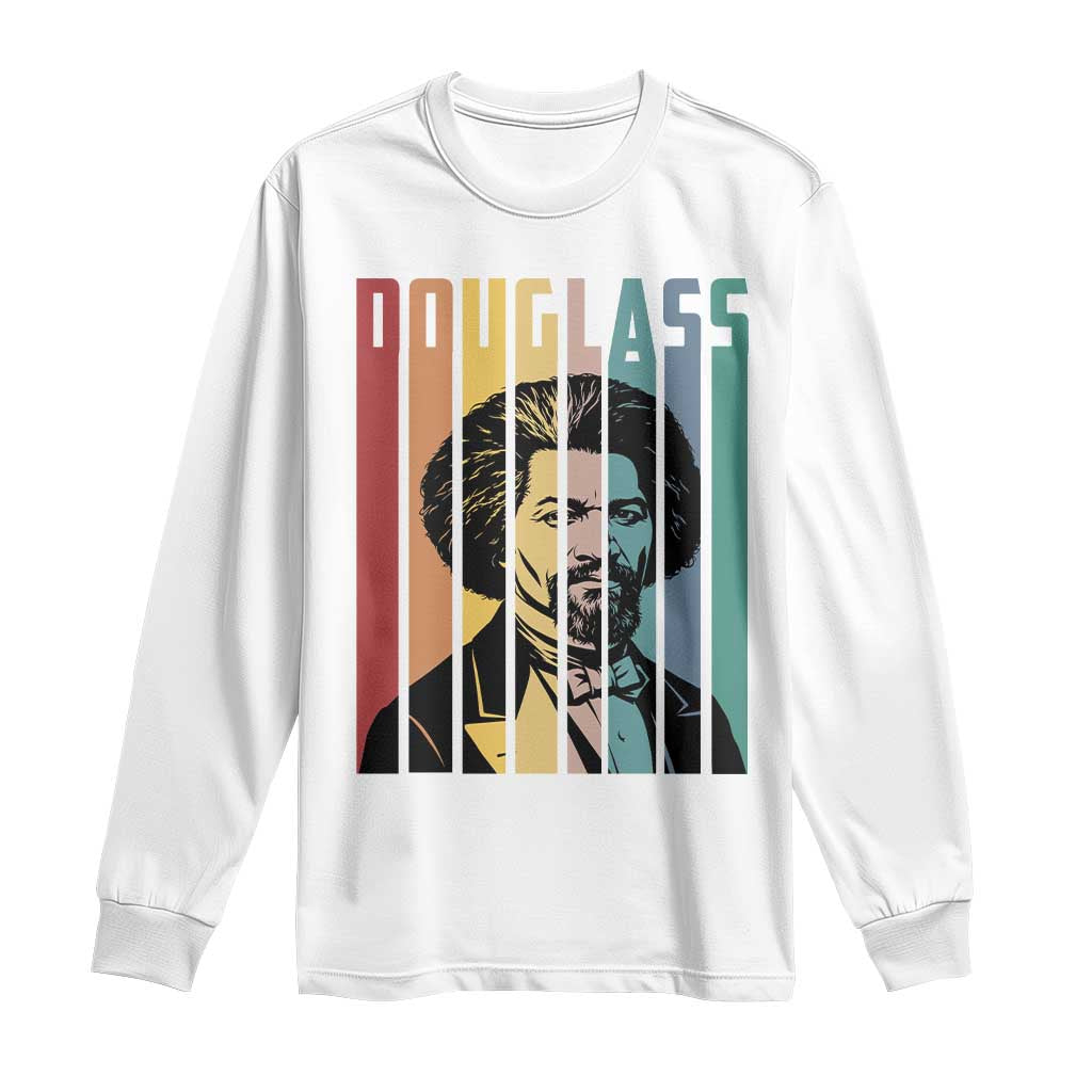 Frederick Douglass Long Sleeve Shirt American Black History - African Pride