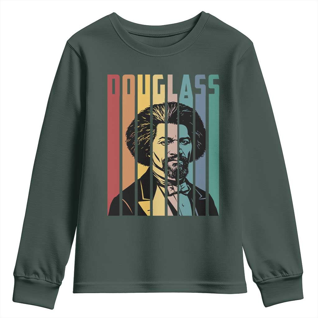 Frederick Douglass Youth Sweatshirt American Black History - African Pride