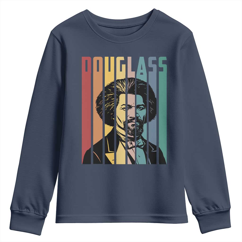 Frederick Douglass Youth Sweatshirt American Black History - African Pride
