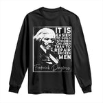 Frederick Douglass Quote Long Sleeve Shirt Black History Month - African Pride