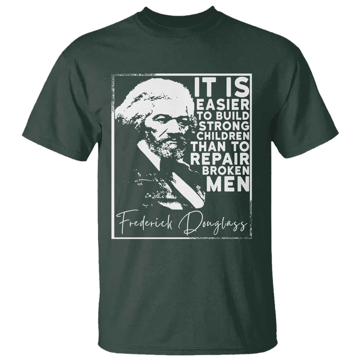Frederick Douglass Quote T Shirt Black History Month - African Pride
