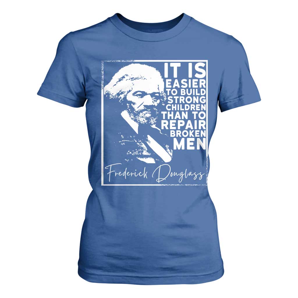 Frederick Douglass Quote T Shirt For Women Black History Month - African Pride