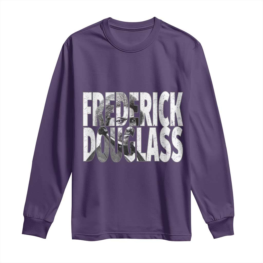 Frederick Douglass Long Sleeve Shirt Black History Month - African Pride