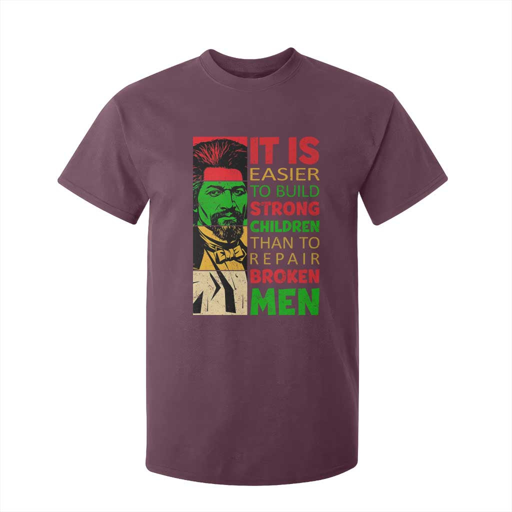 Frederick Douglass Pride Quote T Shirt For Kid Black History Month - African Pride