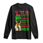 Frederick Douglass Pride Quote Long Sleeve Shirt Black History Month - African Pride