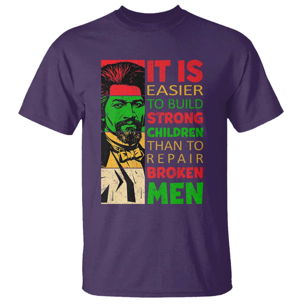 Frederick Douglass Pride Quote T Shirt Black History Month - African Pride