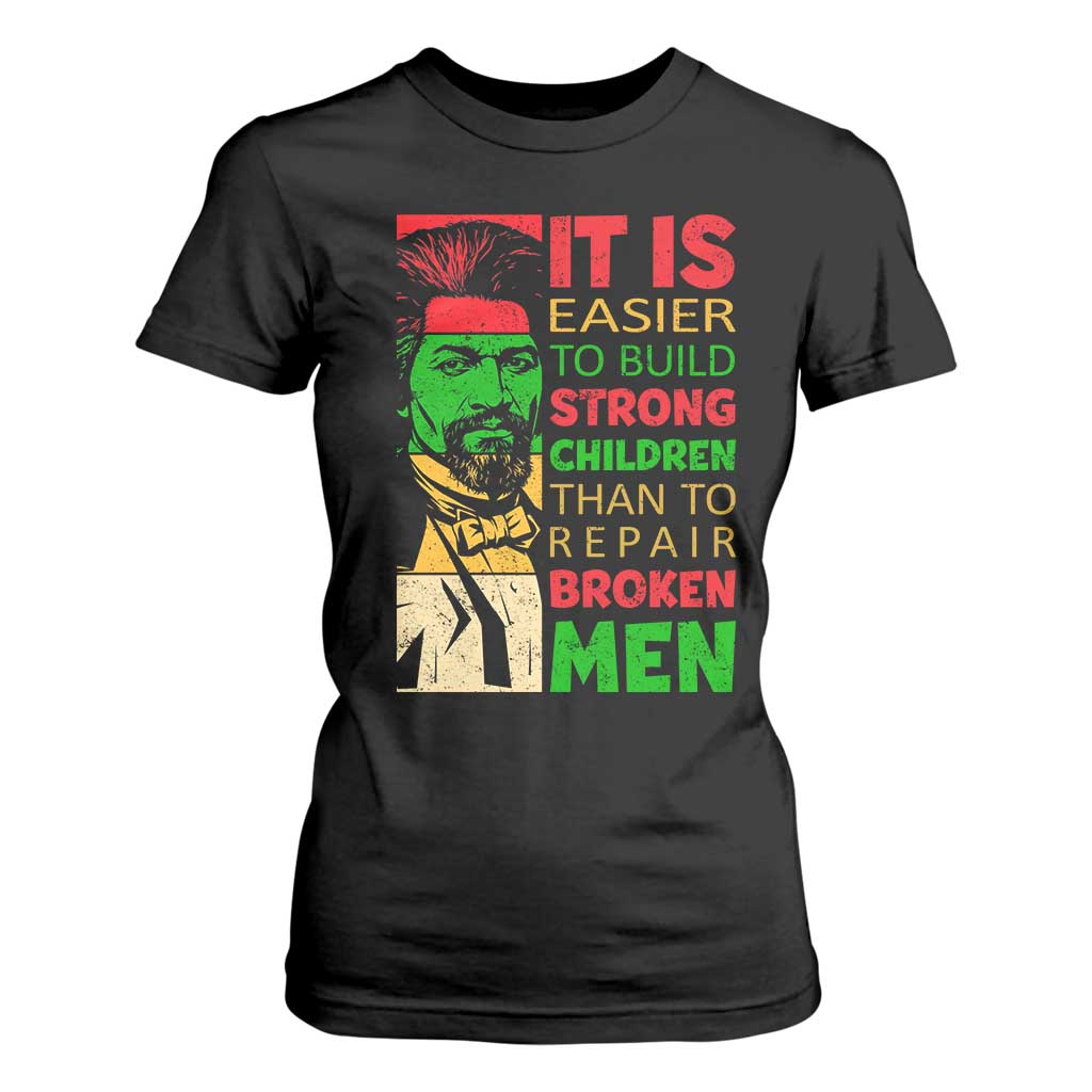 Frederick Douglass Pride Quote T Shirt For Women Black History Month - African Pride