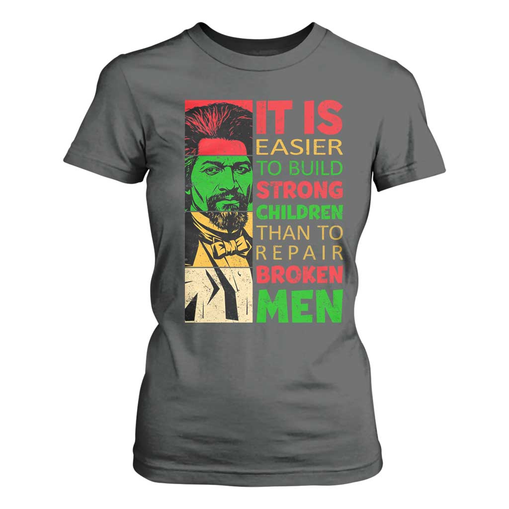 Frederick Douglass Pride Quote T Shirt For Women Black History Month - African Pride