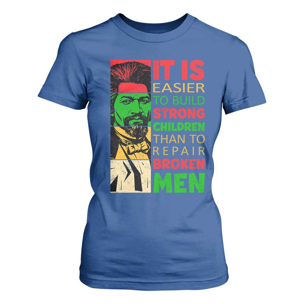 Frederick Douglass Pride Quote T Shirt For Women Black History Month - African Pride