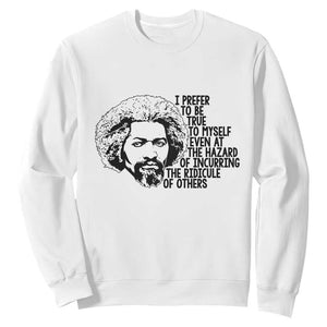 Frederick Douglass Pride Quote Sweatshirt - African Pride