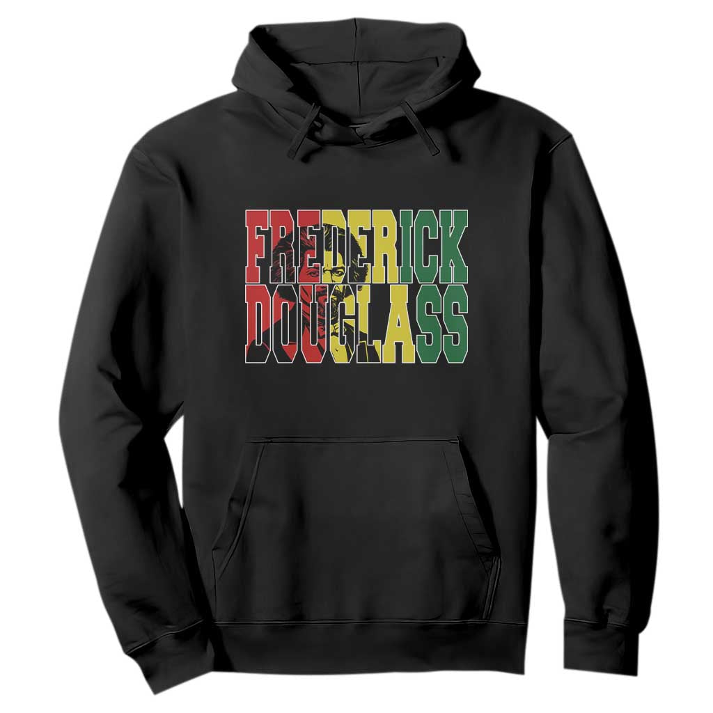 Frederick Douglass Hoodie Pan African Flag Black History Month - African Pride