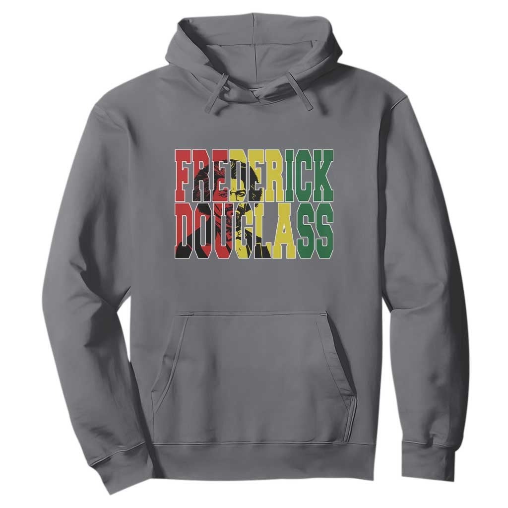 Frederick Douglass Hoodie Pan African Flag Black History Month - African Pride