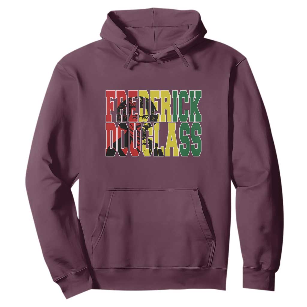 Frederick Douglass Hoodie Pan African Flag Black History Month - African Pride