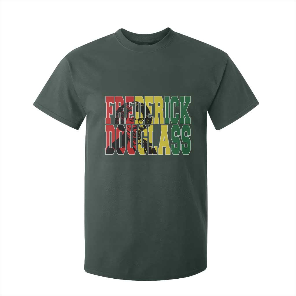 Frederick Douglass T Shirt For Kid Pan African Flag Black History Month - African Pride