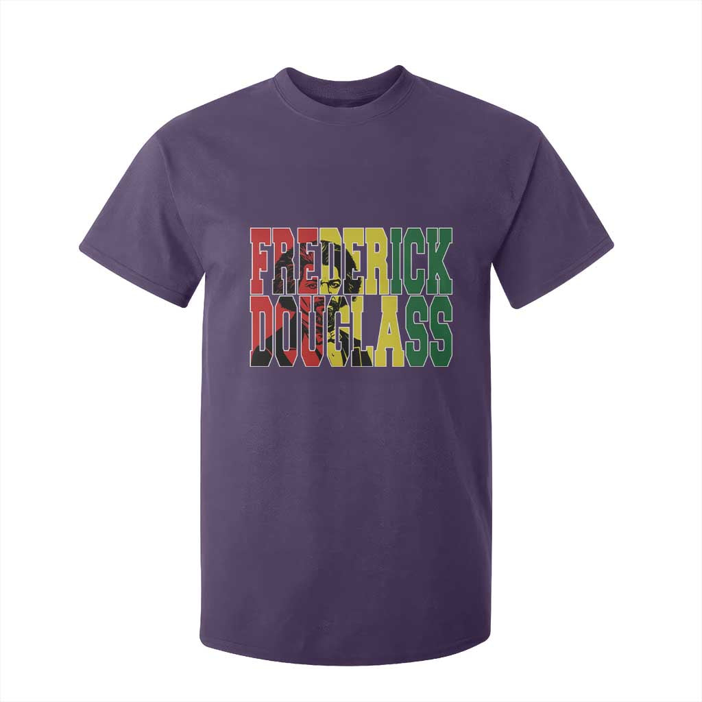 Frederick Douglass T Shirt For Kid Pan African Flag Black History Month - African Pride