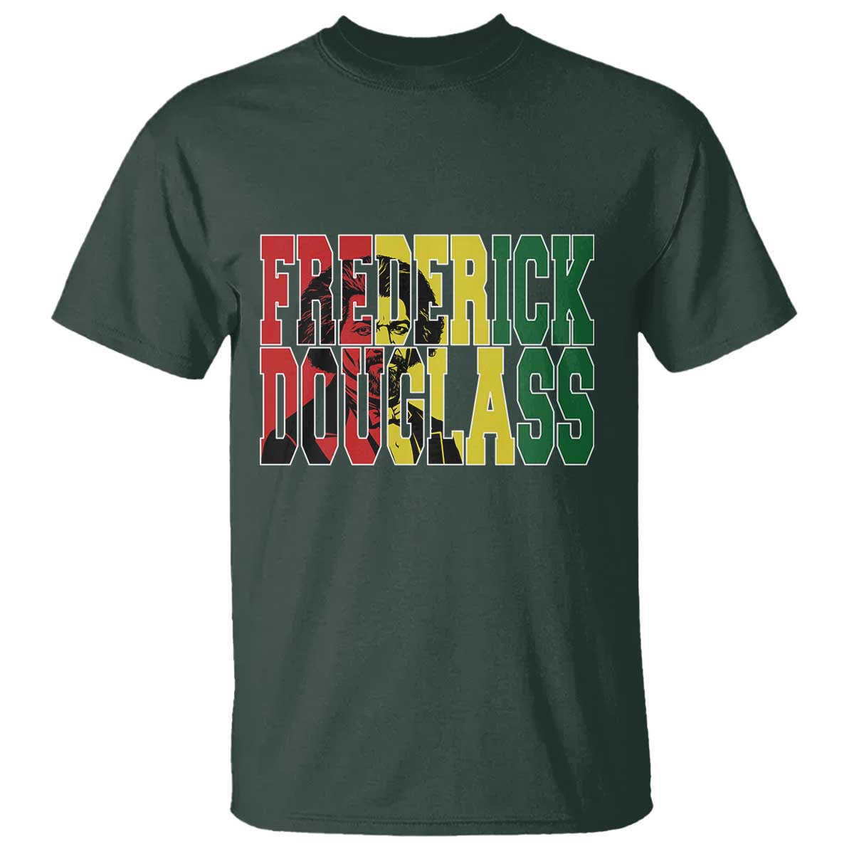 Frederick Douglass T Shirt Pan African Flag Black History Month - African Pride
