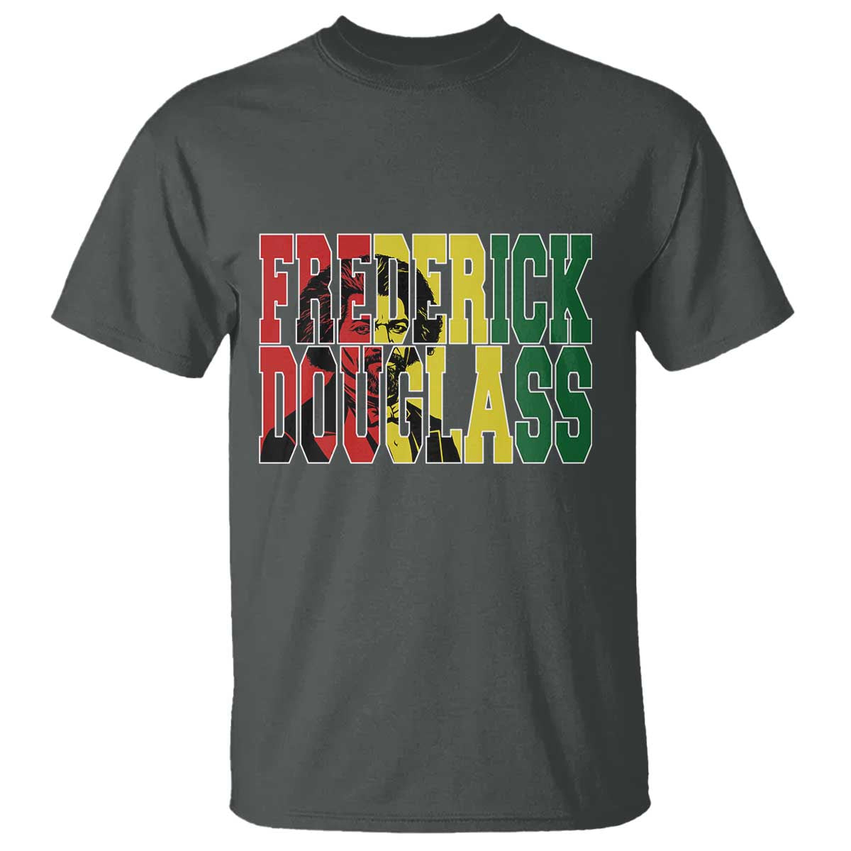 Frederick Douglass T Shirt Pan African Flag Black History Month - African Pride