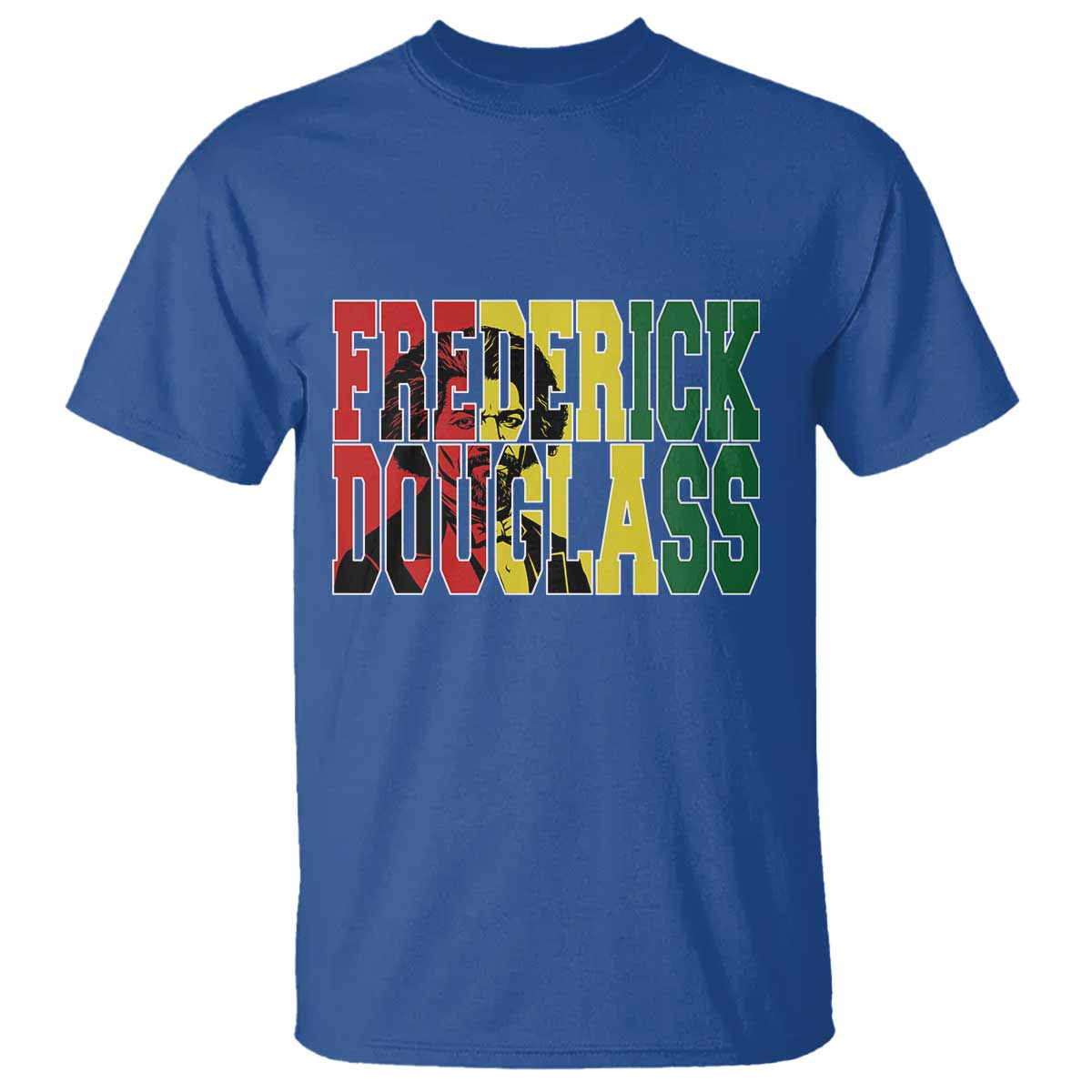 Frederick Douglass T Shirt Pan African Flag Black History Month - African Pride