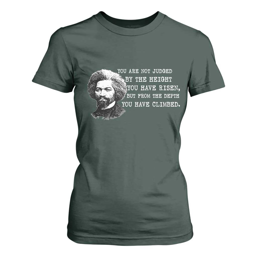 Frederick Douglass Quote T Shirt For Women Black History Month