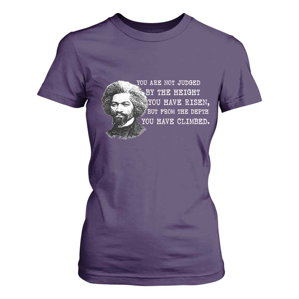 Frederick Douglass Quote T Shirt For Women Black History Month