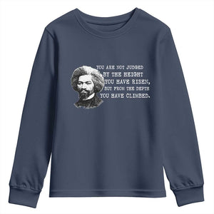 Frederick Douglass Quote Youth Sweatshirt Black History Month