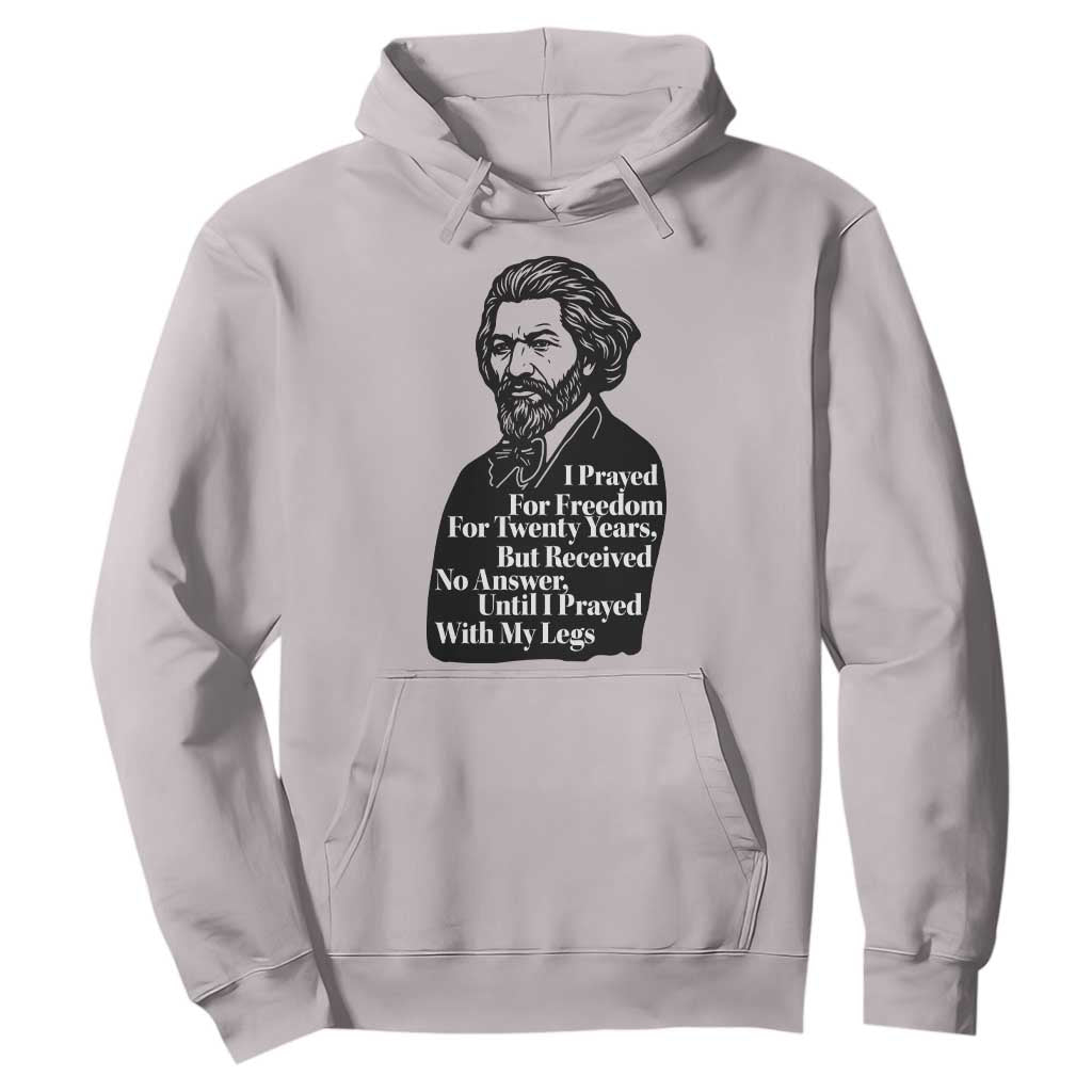 Frederick Douglass Inspirational Quote Hoodie Black History Month