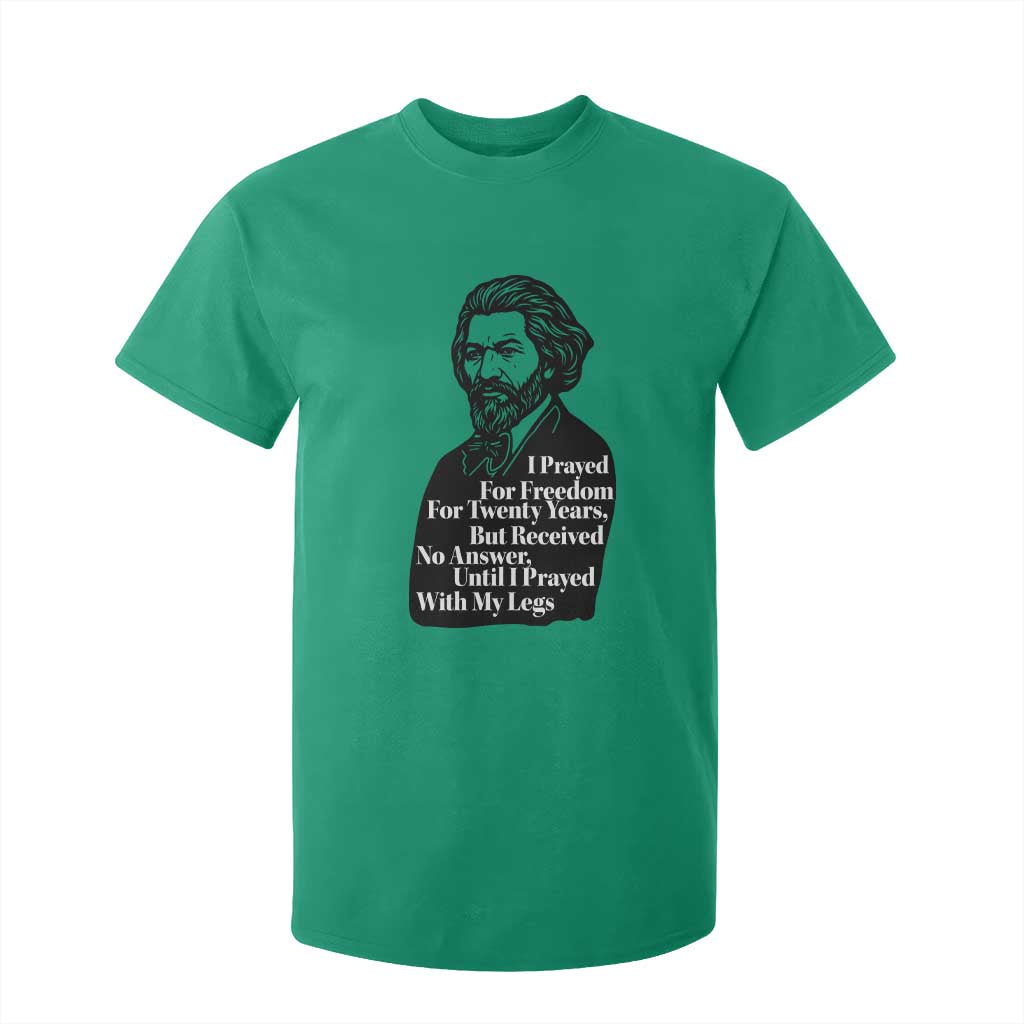 Frederick Douglass Inspirational Quote T Shirt For Kid Black History Month