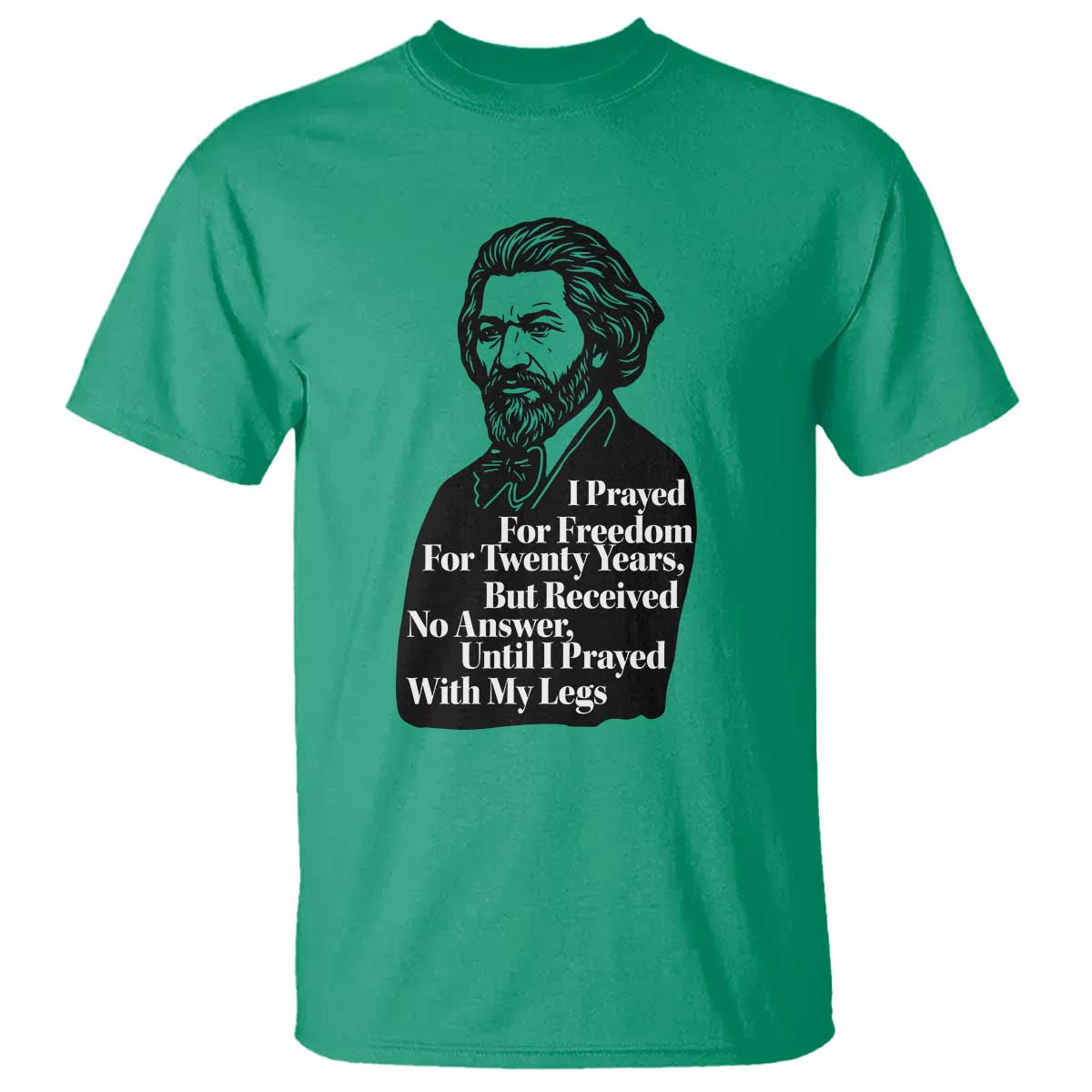 Frederick Douglass Inspirational Quote T Shirt Black History Month