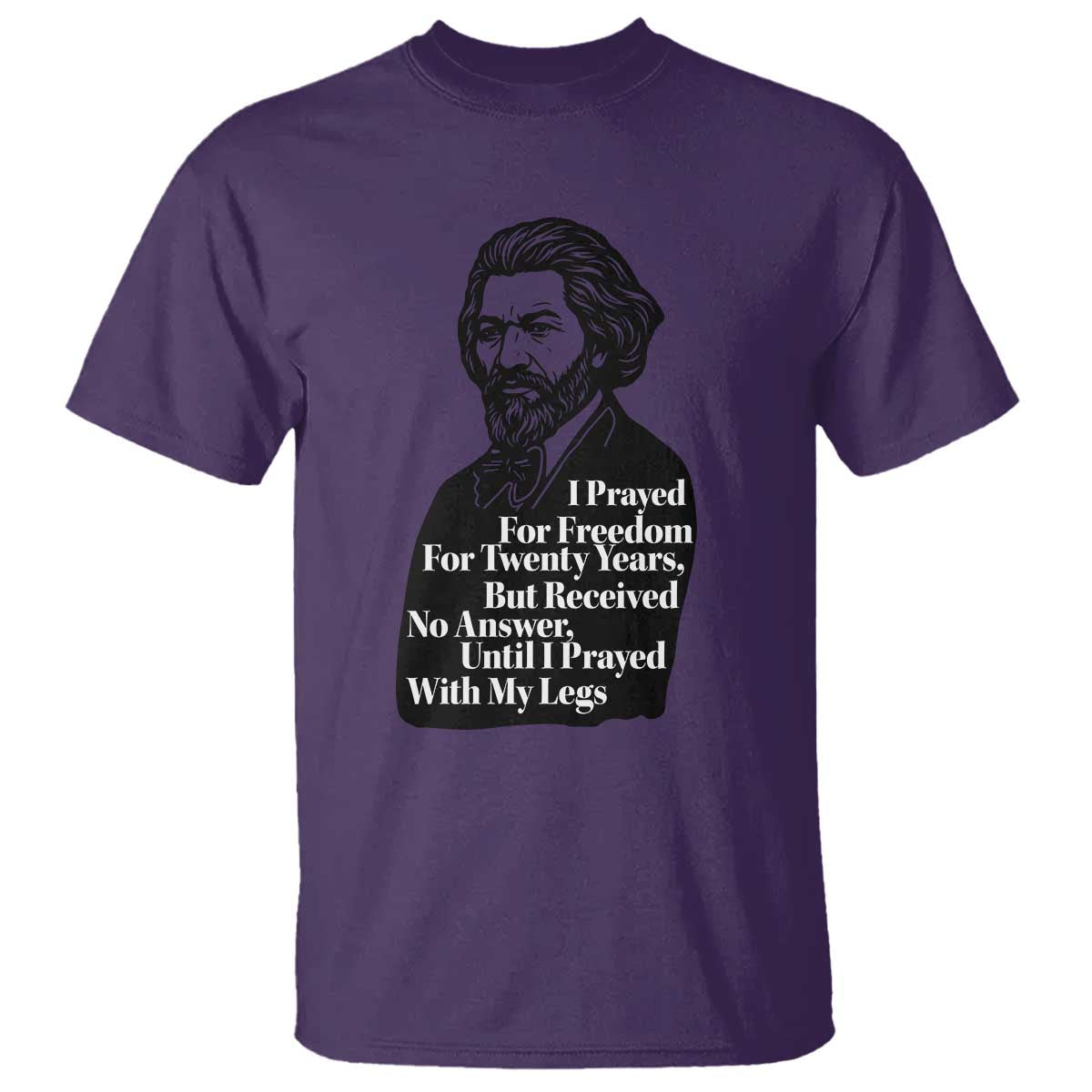 Frederick Douglass Inspirational Quote T Shirt Black History Month